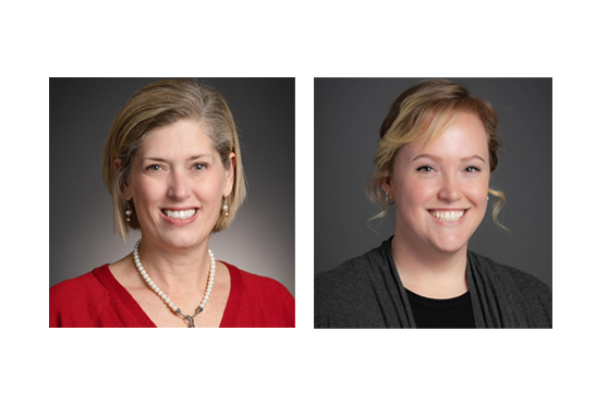 Delta Dental of Virginia Foundation Staff Headshots (Polly Raible and Lauren Browning)